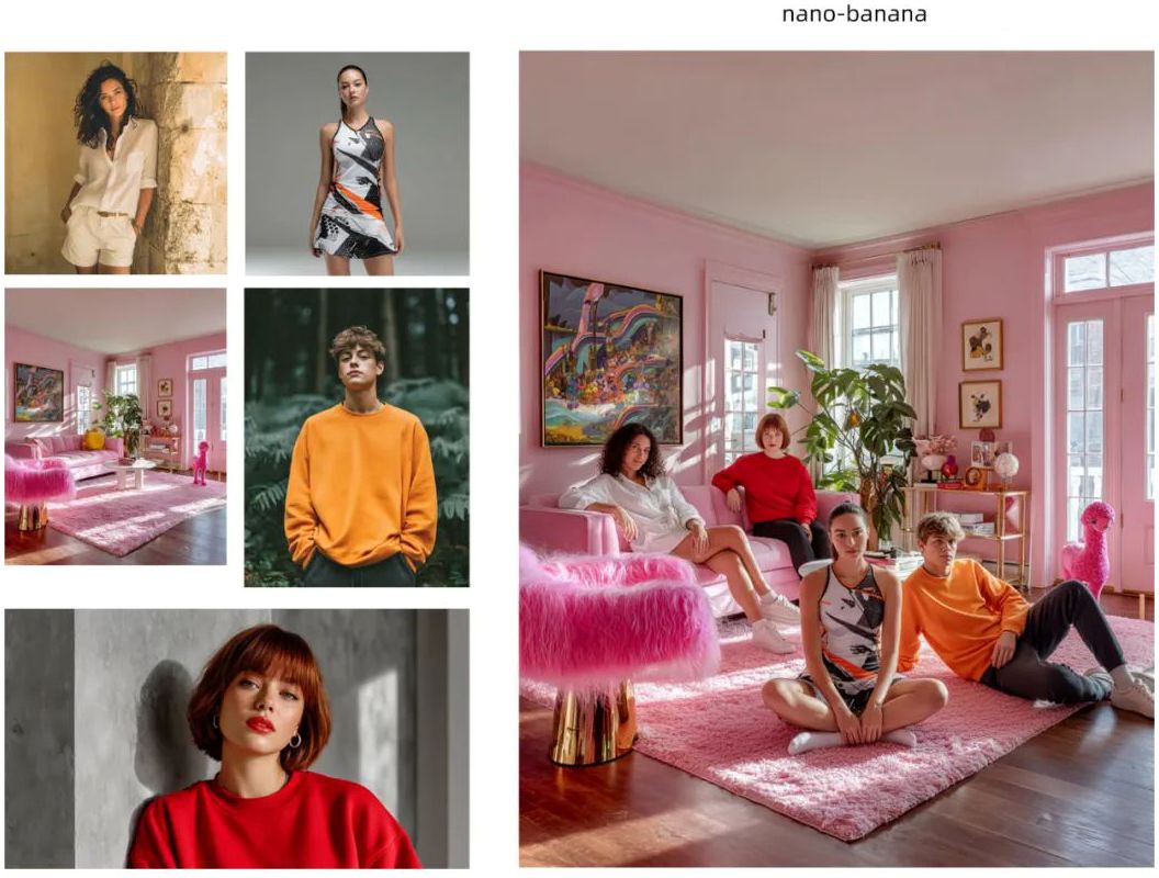 Nano Banana AI social media content examples